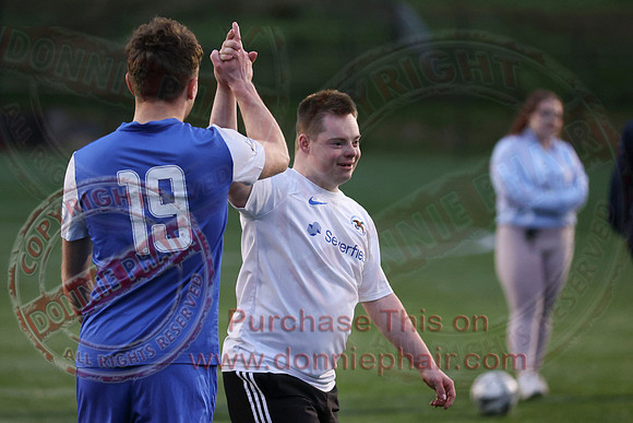 Just Us V Ballinamallard in Friendly Football Match-54