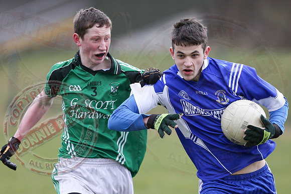Kinawley (2-6) V Roslea (1-8) in Minor GAA Football League Section B