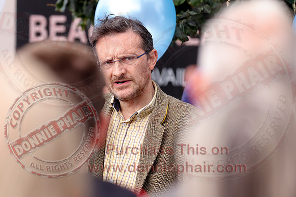 Justice for Noah Donohoe rally at the Diamond in Enniskillen-27