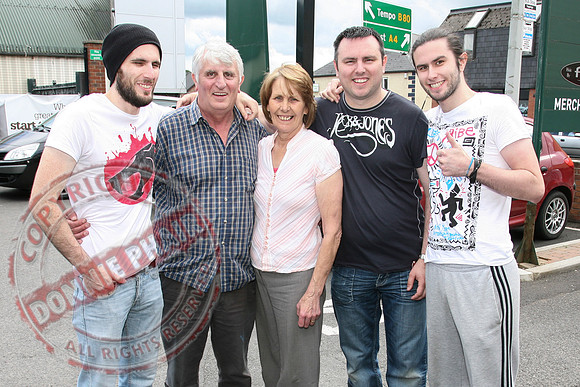Pat Jennings, Former Irish International Goalkeeper meets Fans