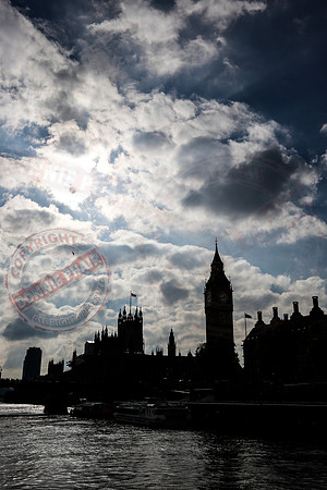 The Houses of Parliament.