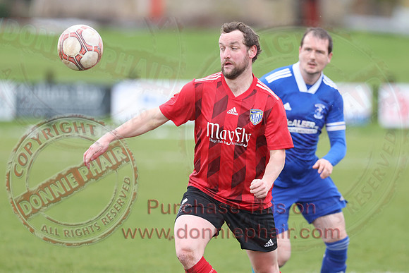 Kesh (2) V Beragh Swifts (2) in Mercer Football League-4
