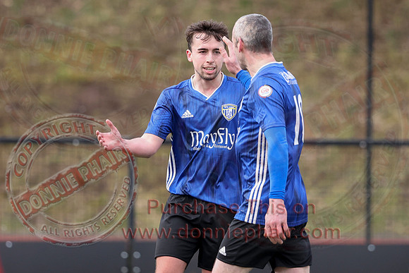 Omagh Hospitals (1) V Kesh (5) in Mercer Football League-11