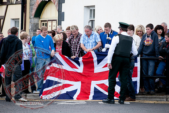 Loyalist Parade in Newtownbutler.