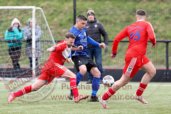 Omagh Hospitals (1) V Kesh (5) in Mercer Football League-4