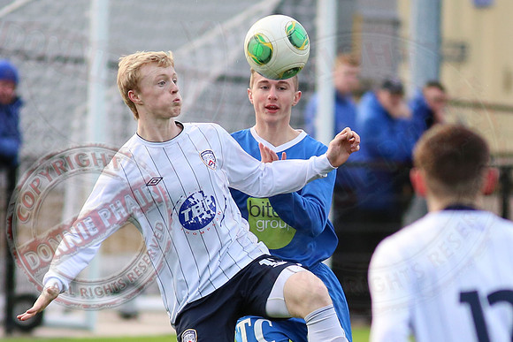 Ballinamallard United Reserves (6) V Coleraine (1) in IFA Reserve League