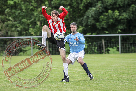 Kennedy Cup Final Between Enniskillen Town (Winners) and Lisbellaw Utd.