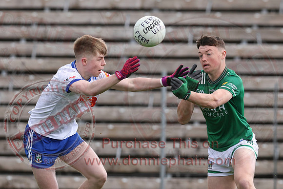 Monaghan (4-10) V Fermanagh (0-08) in Ulster GAA Football Minor Championship Group A-16