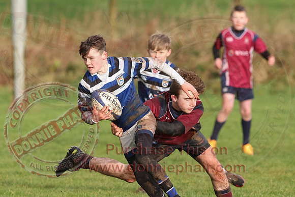 Enniskillen (35) V Coleraine (5) in U14 Provincal League Youth Rugby-3