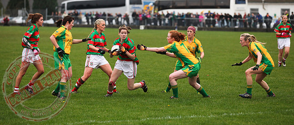 All-Ireland Ladies Intermediate Final between Lisnaskea and Stabannon.