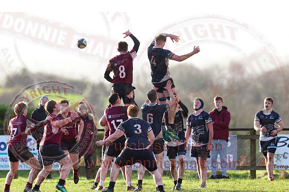 Enniskillen (19) V Belfast Met (19) in U18 Provincal League Youth Rugby-5