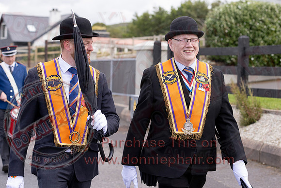 Annual County Donegal Twelfth Demonstration at Rossnowlagh-57