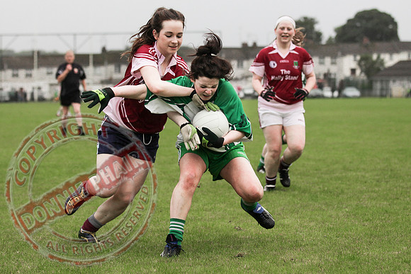 Ruth McGrath Ladies GAA Football Final Between Tempo and Ederney in Irvinestown.