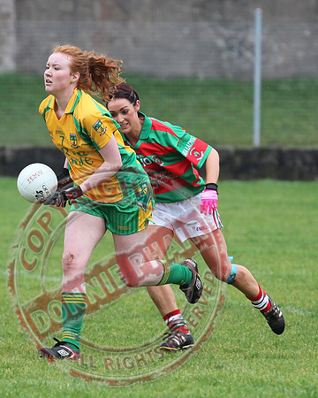 All-Ireland Ladies Intermediate Final between Lisnaskea and Stabannon.