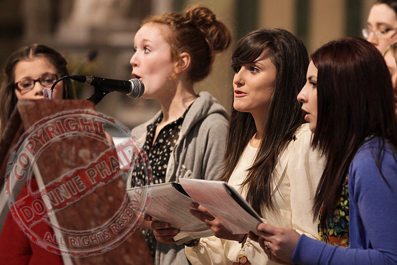 Youth Mass in Holy Cross Church, Lisnaskea.