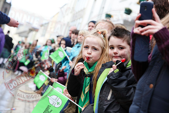 St. Patrick's Day celebrations in Enniskillen, County Fermanagh.
