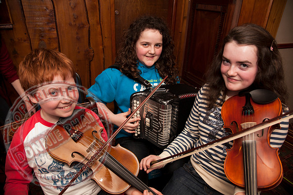 Gerry McCann Traditional Irish Music Festival in Mahon's Hotel, Irvinestown.