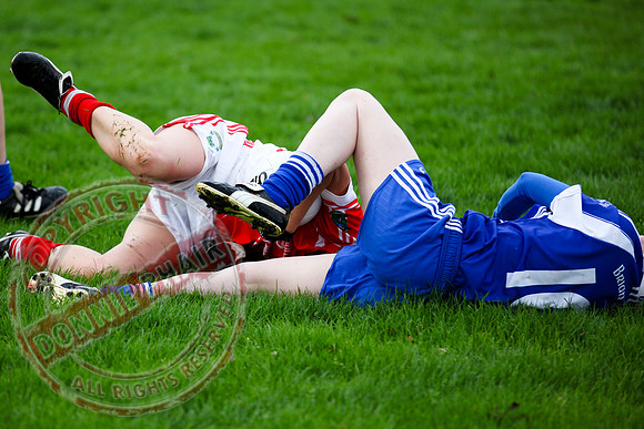 Ladies GAA Football League Final in Brookeborough between Kinawley and Newtownbutler First Fermanagh's.