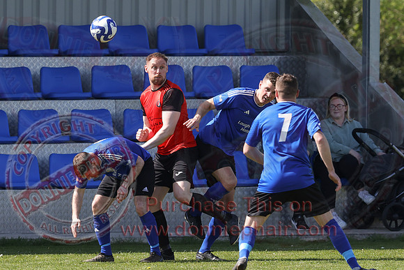 Kesh (1) V Irvinestown (1) in Mercer Football League-6