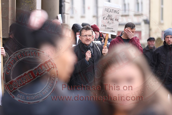 Independent Councillors Protest over Censorship outside Enniskillen Townhall-32