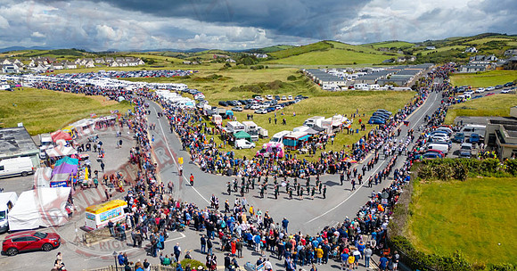 Annual County Donegal Twelfth Demonstration at Rossnowlagh