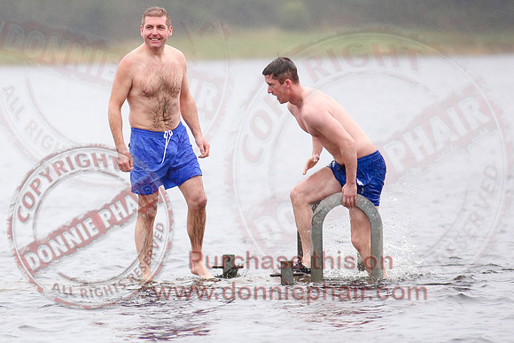 Galloon Island Charity Swim on New Years Day.