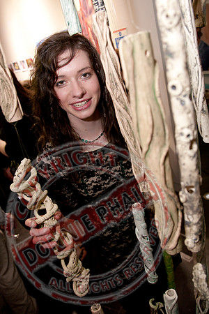 South West College Art and Design End of Year Show in the Higher Bridges Gallery, Enniskillen.