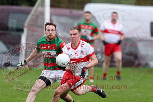 St. Pats Donagh (0-11) V Lisnaskea (1-11) in Club Players Championship 2B-5