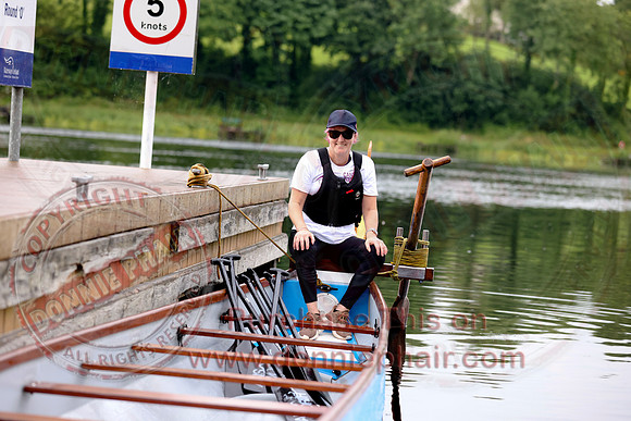 The Devenish Dragons launch boats with Cancer Connect NI at Round O-7