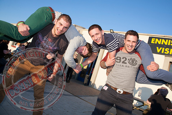 Ruck N'Roll at Enniskillen Rugby Club.