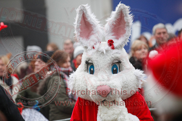 Switching on Christmas Lights in Enniskillen