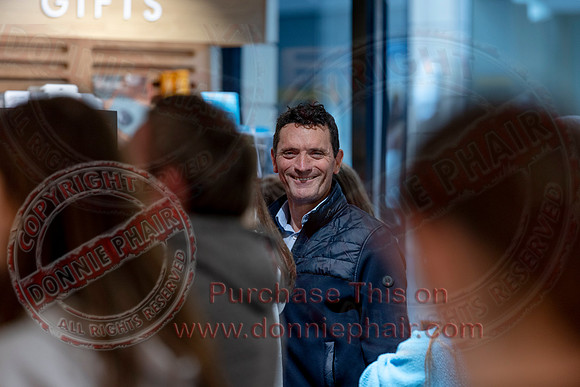 Bernie Collins from F1 - Book Signing in Waterstones, Enniskillen-17