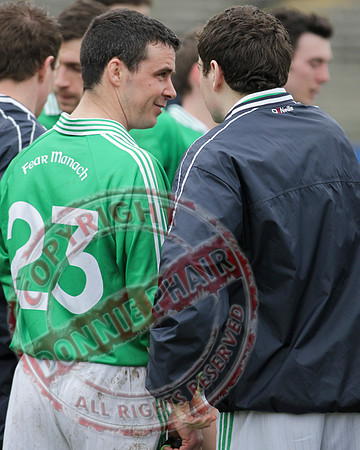 Fermanagh Senior Men V Wicklow in GAA Football in Brewster Park, Enniskillen.