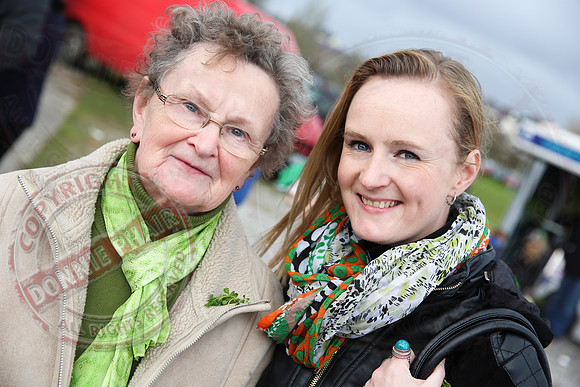 St. Patrick's Day celebrations in Enniskillen, County Fermanagh.