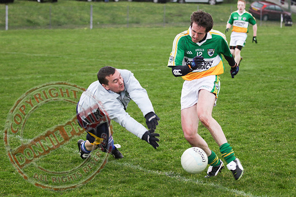 Kinawley V Derrylin Senior GAA League Football.