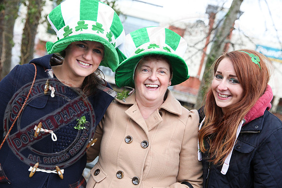 St. Patrick's Day celebrations in Enniskillen, County Fermanagh.