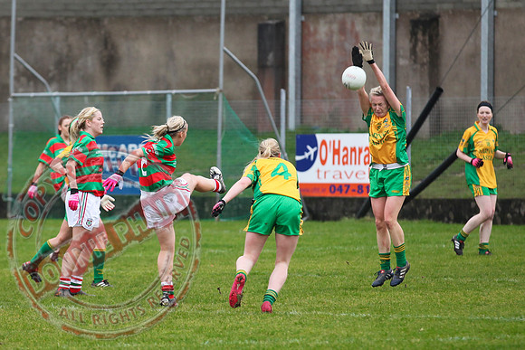All-Ireland Ladies Intermediate Final between Lisnaskea and Stabannon.