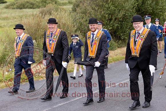 Annual County Donegal Twelfth Demonstration at Rossnowlagh-52