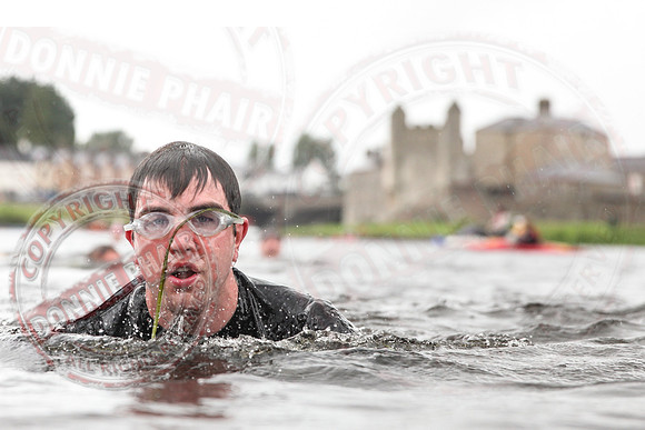 Charity Swim in Erne River in aid of RNLI.