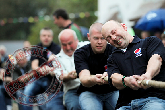 Kesh Festival - Tug O War Competition held in Main STreet.