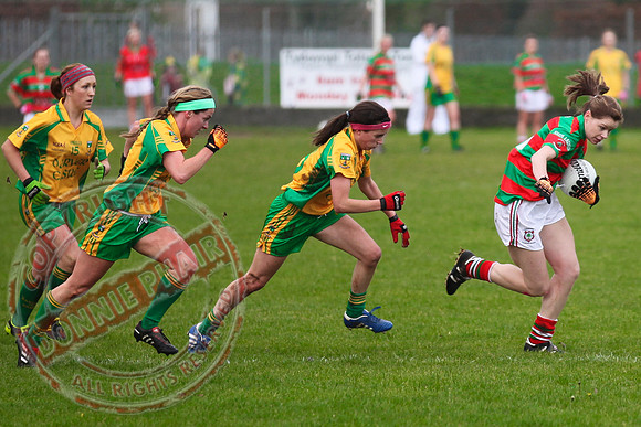All-Ireland Ladies Intermediate Final between Lisnaskea and Stabannon.