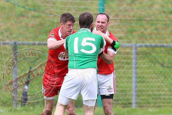 Roslea (4-8) V Newtownbutler (0-11) in Senior GAA Football League Division One.