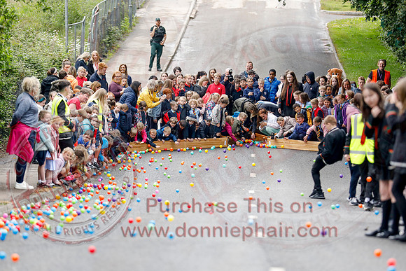Erne Integrated College in conjunction with Enniskillen Integrated PS – Ball Rolling Charity Event -10
