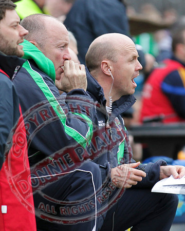 Fermanagh Senior Men V Wicklow in GAA Football in Brewster Park, Enniskillen.