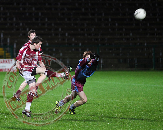 St. Michaels College Enniskillen V Omagh CBS in McCormick Cup game held in Brewster Park.