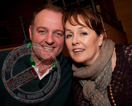 Lisnaskea Ladies GAA Club celebrate in Donn Carragh Hotel after winning All-Ireland Ladies Inetermediate Final.