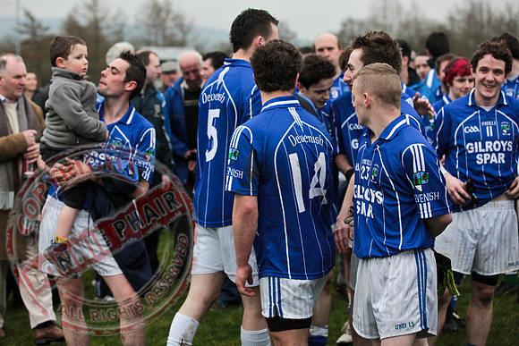 Devenish V Lisnaskea in Senior GAA Football League Final in Kinawley.  Devenish Won.