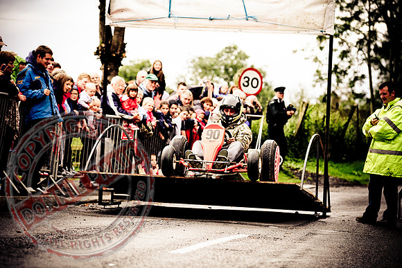 Kesh Festival with downhill Gig/Soapbox Racing.