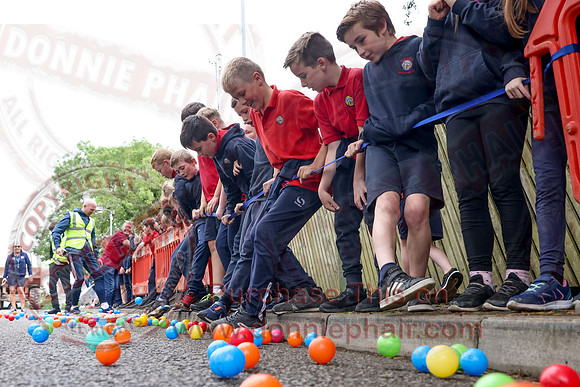 Erne Integrated College in conjunction with Enniskillen Integrated PS – Ball Rolling Charity Event -6