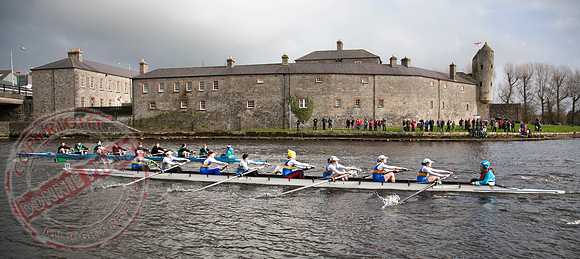 Head of the River Boat Race taking Place on the River Erne in Enniskillen, County Fermanagh.